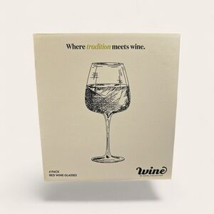 Hotel Collection Red Wine Glasses - 4 Pack
Price is Firm